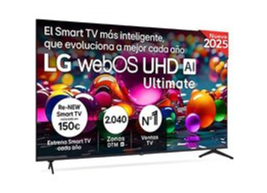 Smart TV LG UHD Ultimate AI UA72 75 pulgadas 4K 2025 – 75UA72006LA.AEUQ | LG ES