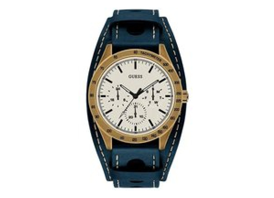Guess W1100g2 Montana Reloj Para Para Hombre Color Azu