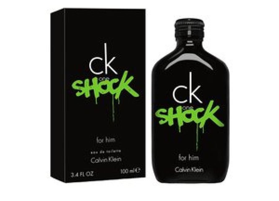 Calvin Klein CK One Shock For Him 100ml – Perfume Masculino con Notas de Clementina, Cardamomo y Tabaco