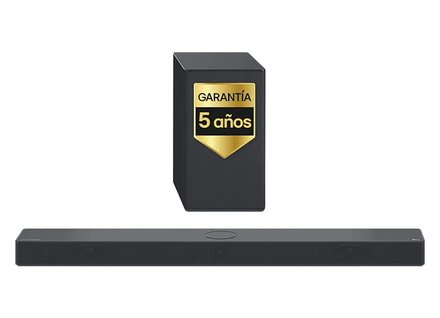 REACONDICIONADO Seminuevo Muy bueno Barra de sonido – LG SC9S, Bluetooth, Subwoofer Inalámbrico, 400 W, Negro
