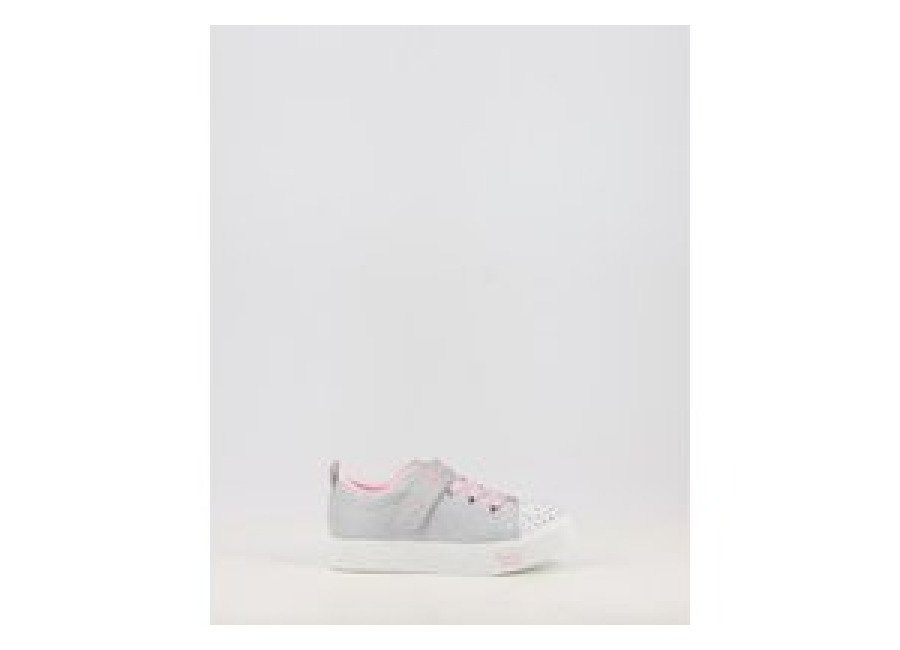 Zapatillas SKECHERS TWINKLE TOES: HEART STEPS – SHIMMER 314620N plata