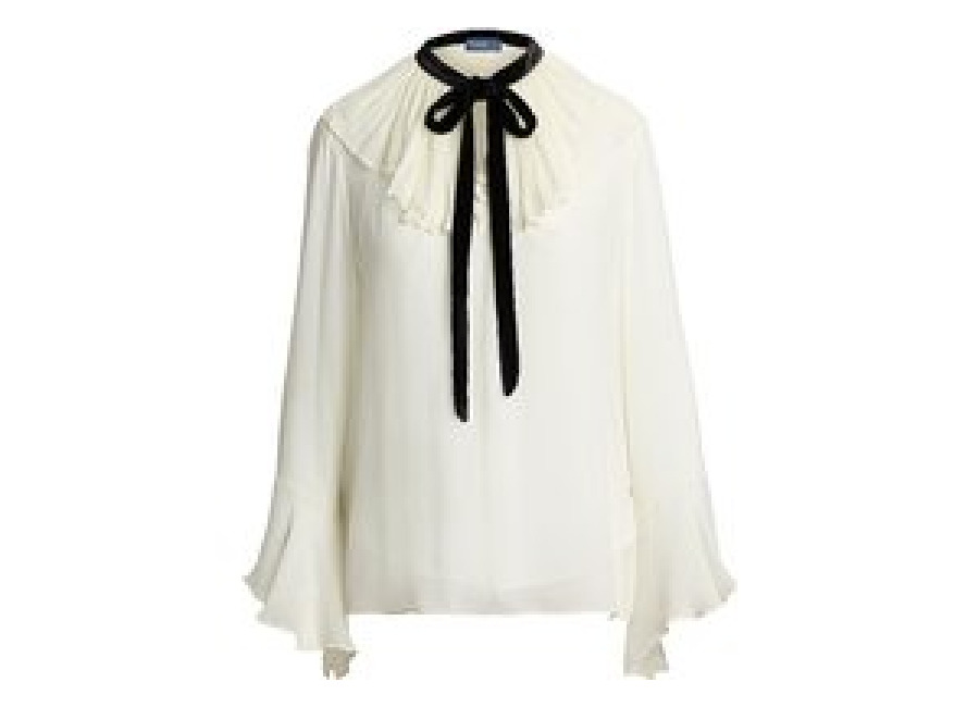 polo ralph lauren blusa crema |