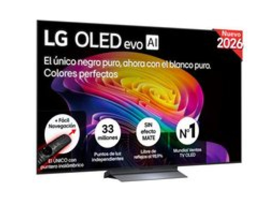 Outlet Smart TV LG OLED evo AI C6 65 pulgadas 4K 2026 – OLED65C66LB.OUTLET | LG ES