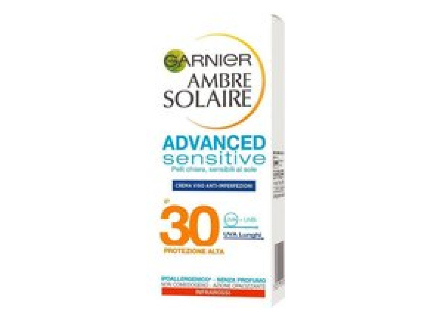 UV 30 CREMA ANTI IMPERFECCIÓN ADVANCED SENSITIVE GARNIER 50ML