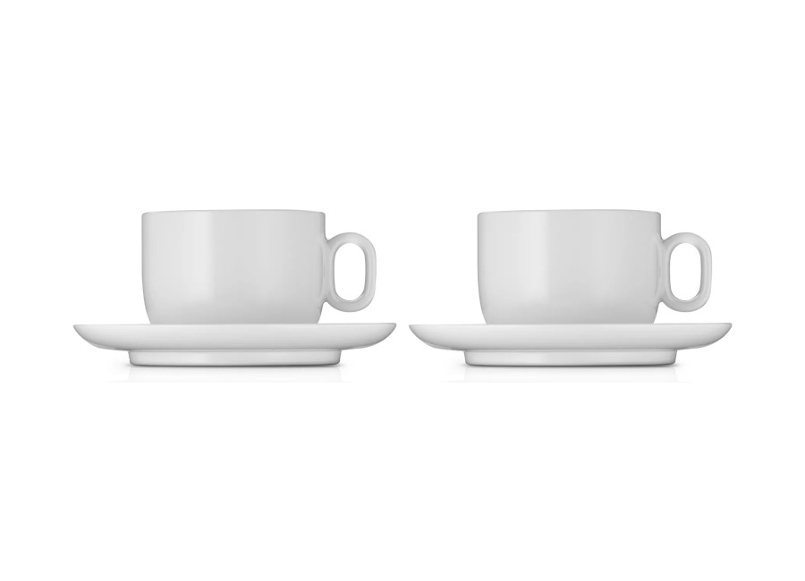 Wmf Juego de 2 tazas y platillos Barista Cappuccino 4 piezas WMF