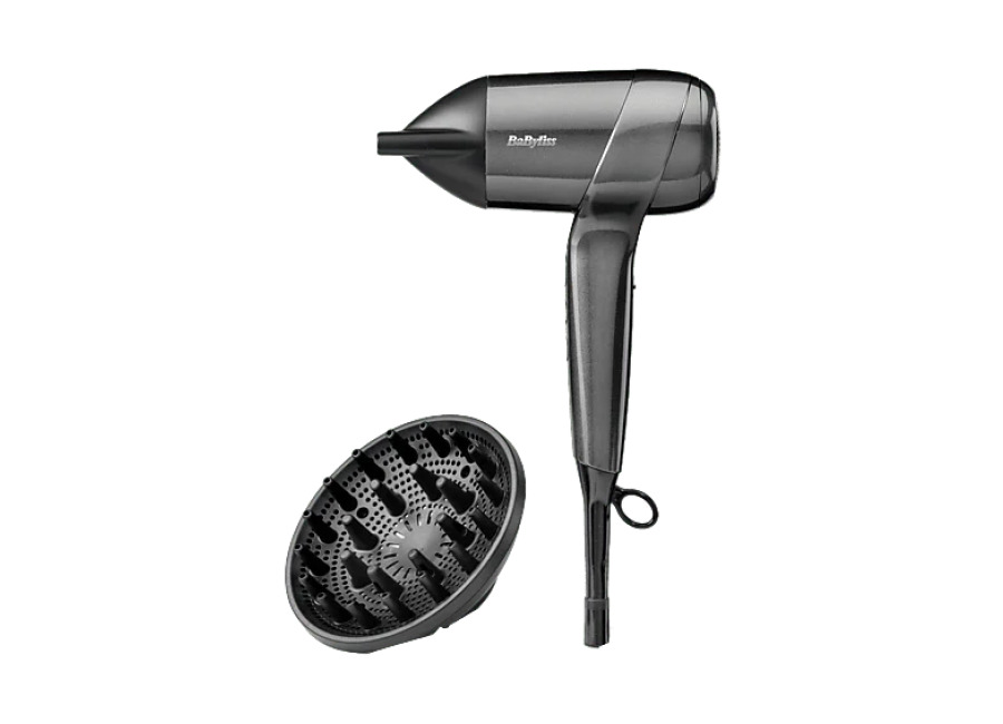 REACONDICIONADO Seminuevo Muy bueno Secador – BaByliss Titanium Shine D6200DE, 1600W, 3Temperaturas/Velocidades + Aire Frío, Iónico Antiencrespamiento