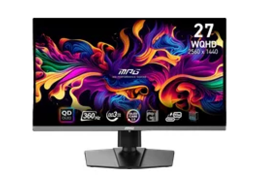 Monitor MSI MPG 271QRX QD-OLED 26,5 pulgadas 360Hz 1000R WQHD 2560×1440