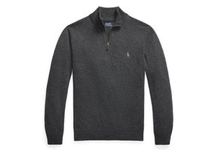 Polo Ralph Lauren Jersey Troyer gri