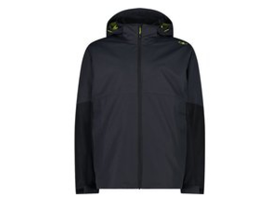 Chaqueta de Montaña CMP desmontable Zip Detachable Inner Hombre Antracita/Negro
