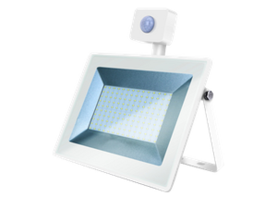 Aigostar 100W Foco LED con Sensor Movimiento PIR,10000LM Super Brillo Focos LED Exterior , IP65 Impermeab