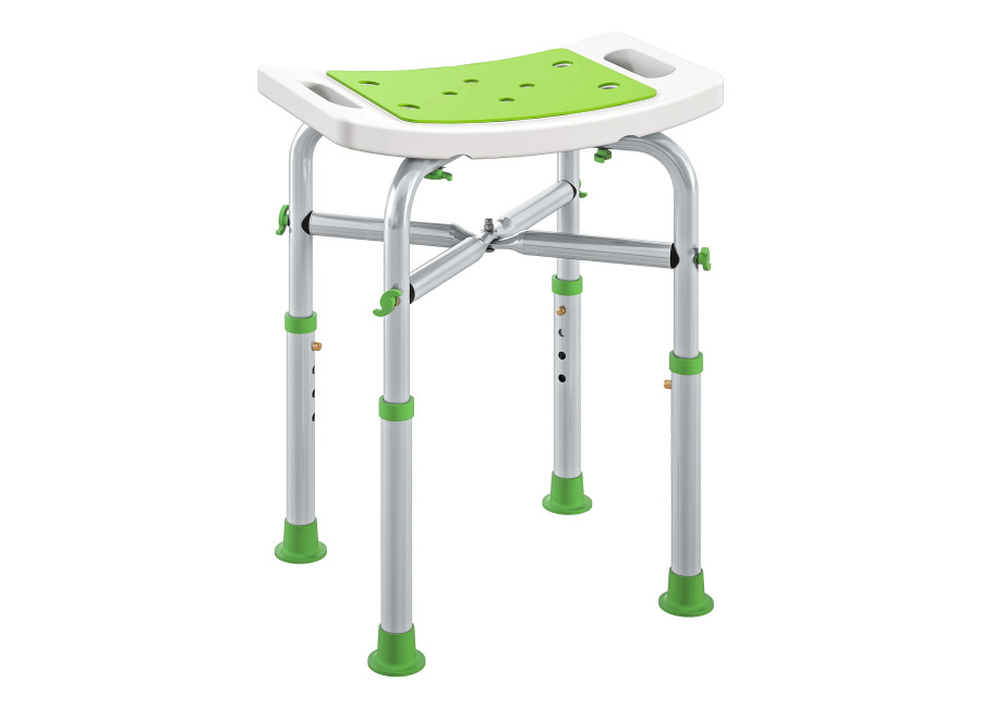 HOMCOM – Taburete de Ducha, Asiento de Ducha para Personas Mayores y Discapacitadas, Asiento Acolchado y…