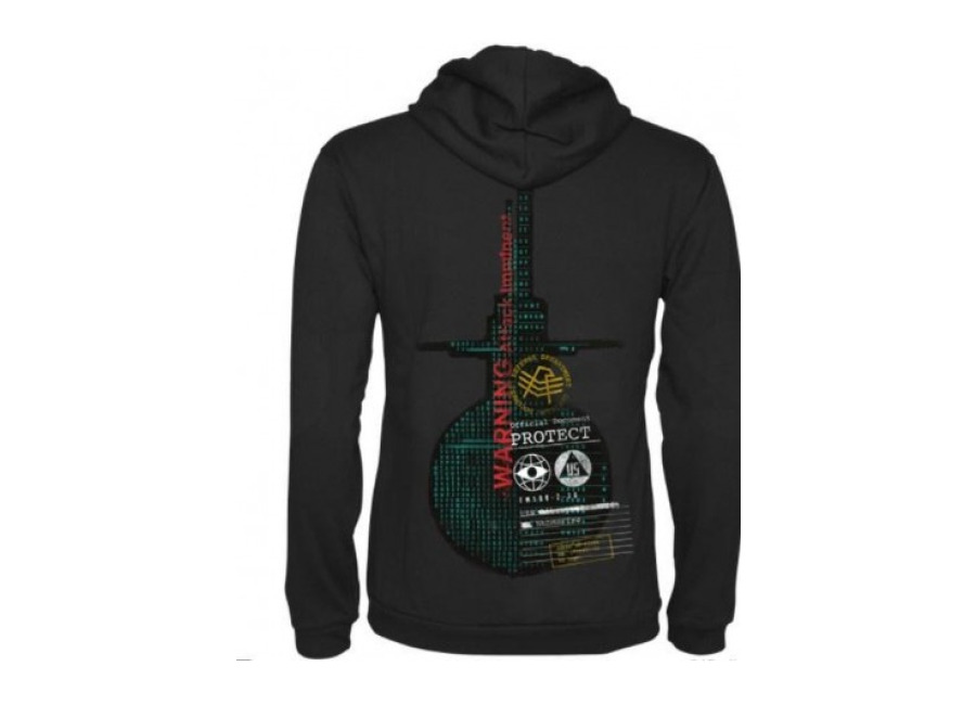 sudadera con cremallera call of duty cold war protect negro