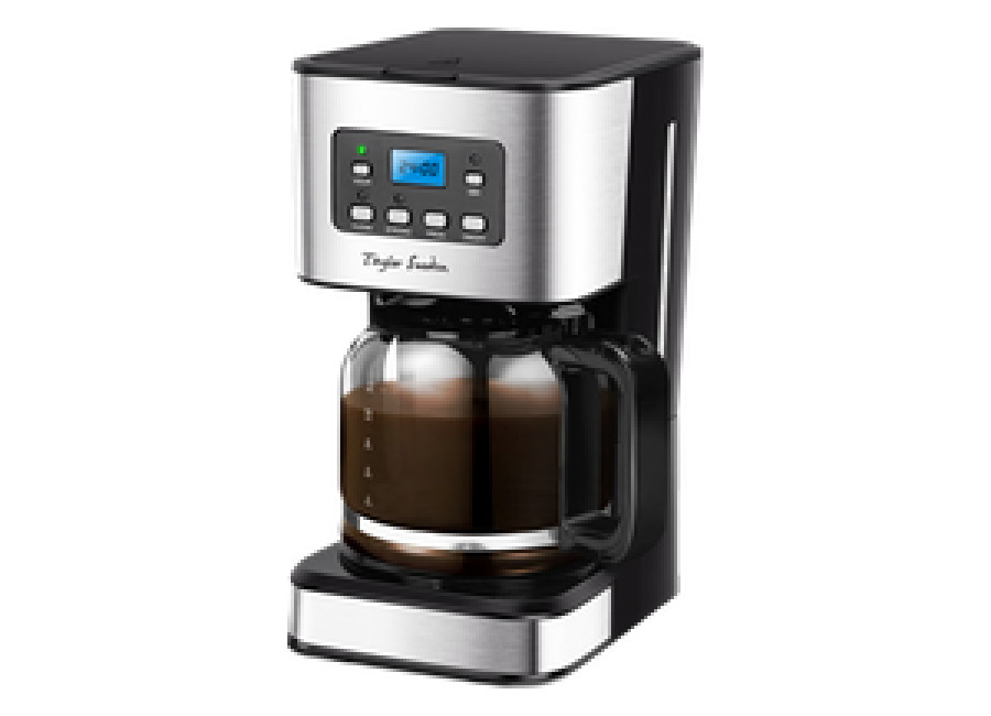Taylor Swoden Darcy – Cafetera de goteo, pantalla LCD, filtro reutilizable, programable, función auto lim
