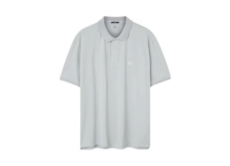 c.p. company para hombre. 18cmpl130a006263g polo tacting piquet , casual, algodon, manga corta