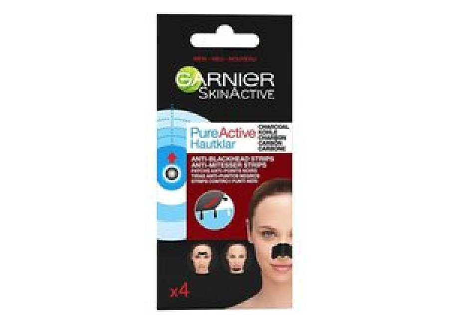 GARNIER Pure Active TIRAS NASALES, CARBÓN