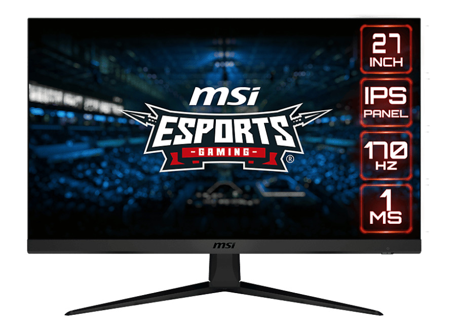 REACONDICIONADO Seminuevo Muy bueno Monitor gaming – MSI G2712, 27 «, Full HD, IPS, 1 ms, 170 Hz Refresh Rate, Negro