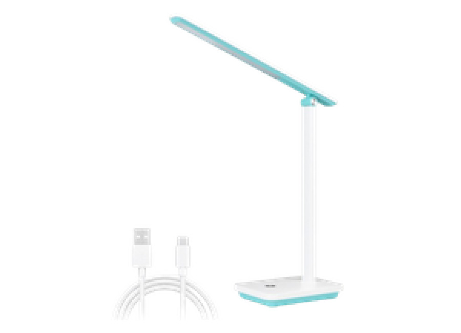 Aigostar lámpara escritorio LED, Flexo LED Escritorio de 3 Modos y 4 Niveles de brillo, Lámpara pl (2)