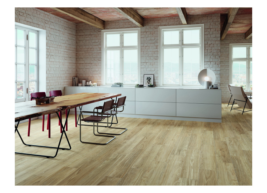 Suelo porcelánico gran formato madera haya 120x23cm c1 colton