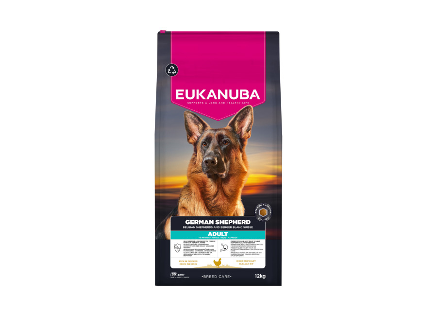 Eukanuba Adult Breed Care Pastor Alemán – 12 kg