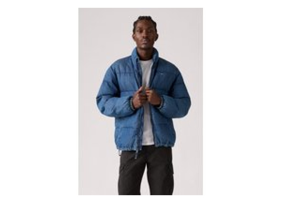 Levi’s Piedmont Short Puffer Jacket Dark Indigo | Chaquetas Vaqueras Outlet | Hombre | Azu