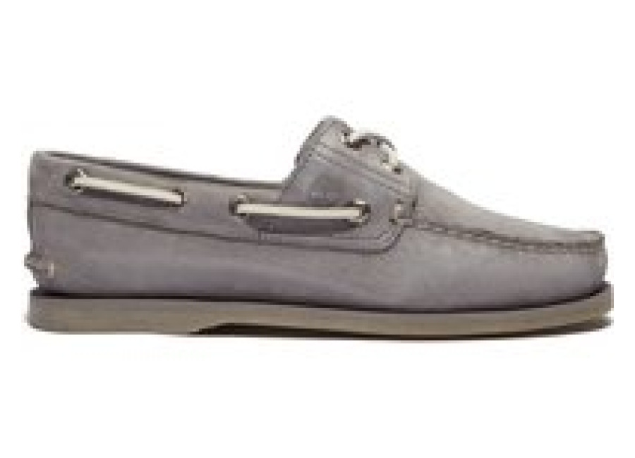 Timberland Classic Boat Boat Shoe Medium Grey Nubuck | Mocasines Outlet | Hombre | Gri