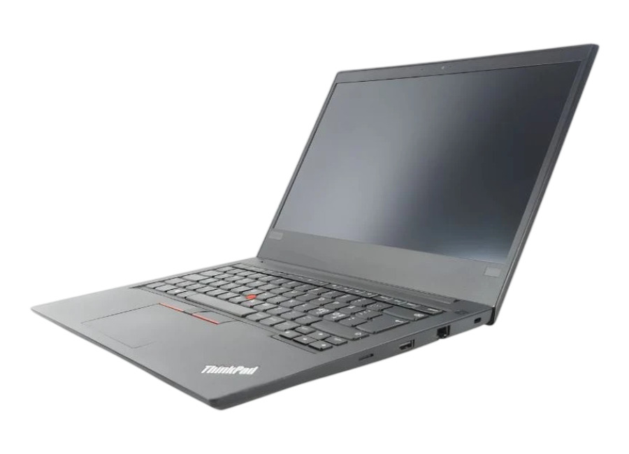 Portátil Lenovo ThinkPad E495 14″ Gris Ryzen 5 3500U – SSD 256 GB – 8GB – QWERTZ Renovado – Buen Estado