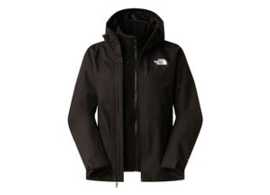 Chaqueta de montaña The north face Quest Mono Triclimate Mujer Negro