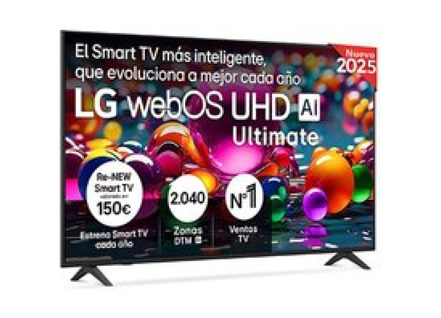 Smart TV LG UHD Ultimate AI UA72 65 pulgadas 4K 2025 – 65UA72006LA.AEU | LG ES