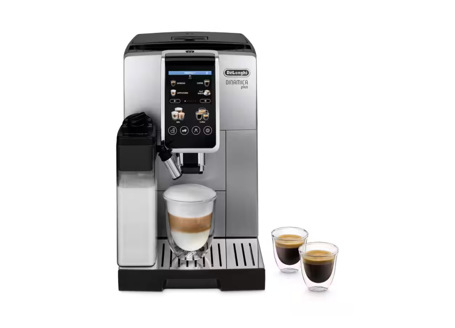 De’Longhi Dinamica Plus, Plata y negro ECAM380.85.SB