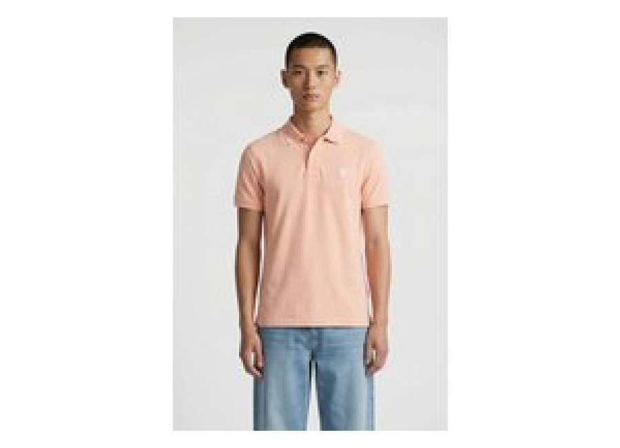 Timberland Millers River Printed Short Sleeve Polo Tropical Peach | Polos Outlet | Hombre | Naranja