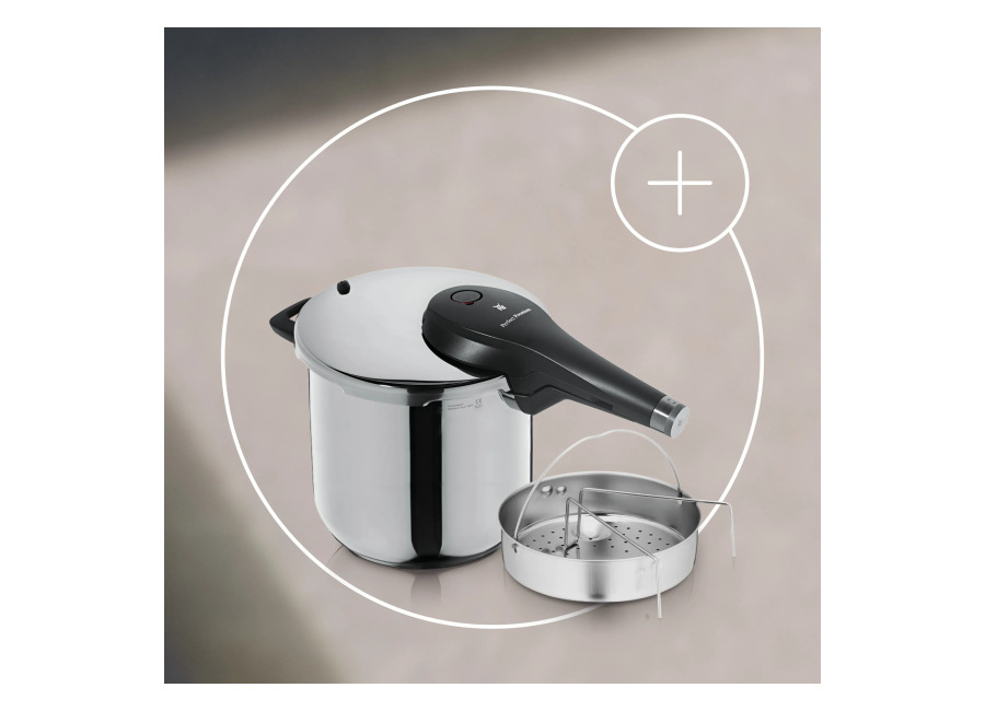 Pack Olla a presión Perfect Premium One Pot de 6,5 L y Cestillo perforado de 22 cm