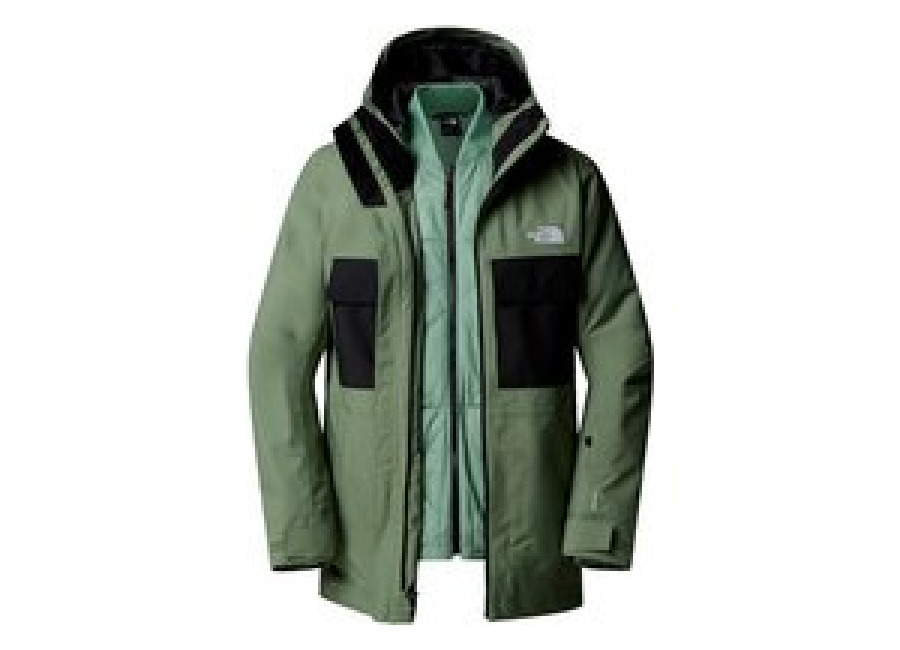 Chaqueta The North Face Fourbarrel Triclimate Verde