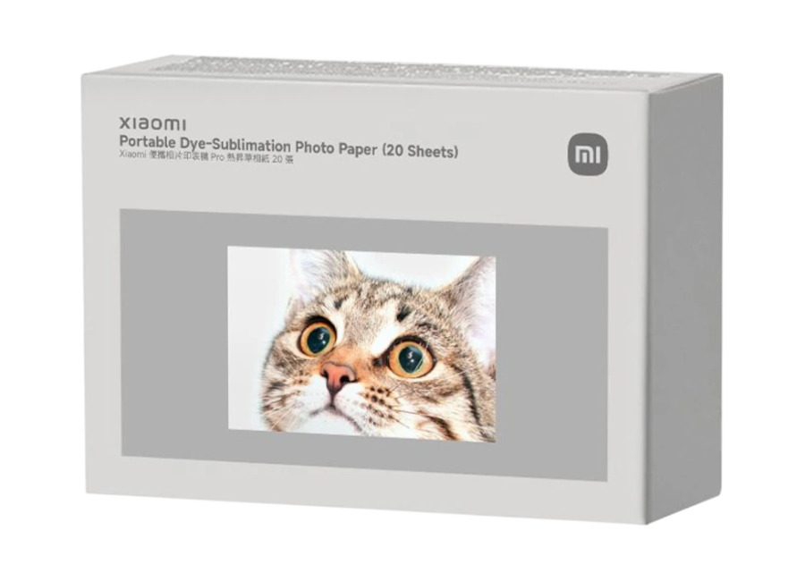 Móvil Xiaomi Portable Dye-Sublimation Photo Paper (20 Hojas)