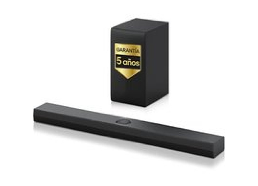 Outlet Barra de sonido para TV – LG S70TY, Bluetooth, 400W, 3.1.1 Canales con subwoofer, Dolby Atmos, DTS Digital Surround, Negro – S70TY.OUTLET