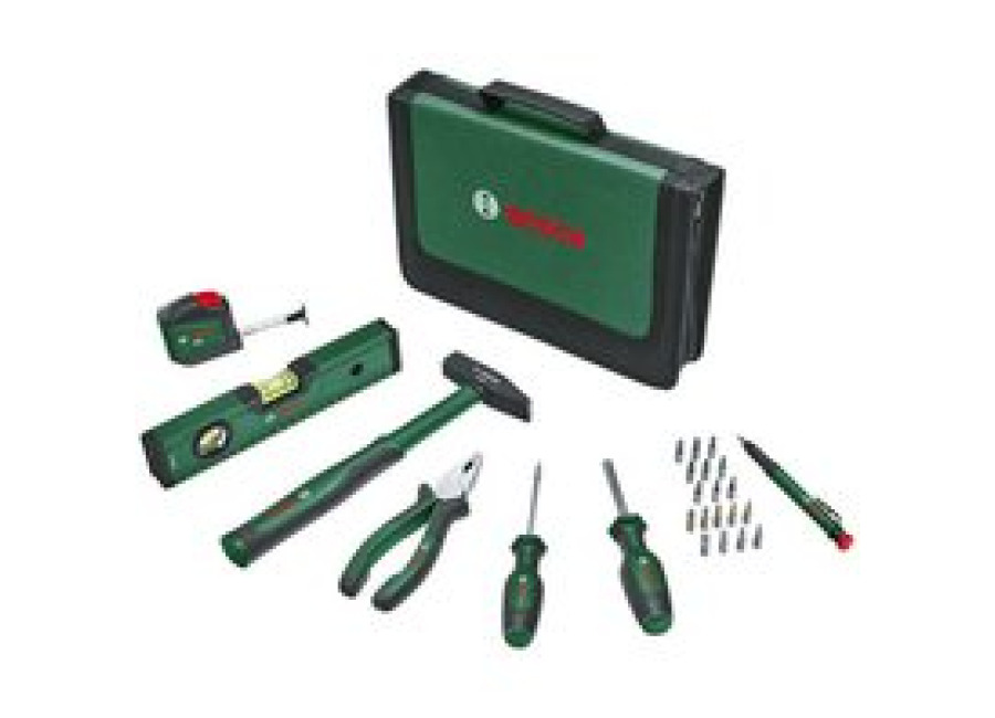 BOSCH 1600A02BY6 Juego de herramientas manuales Universal de 25 piezas