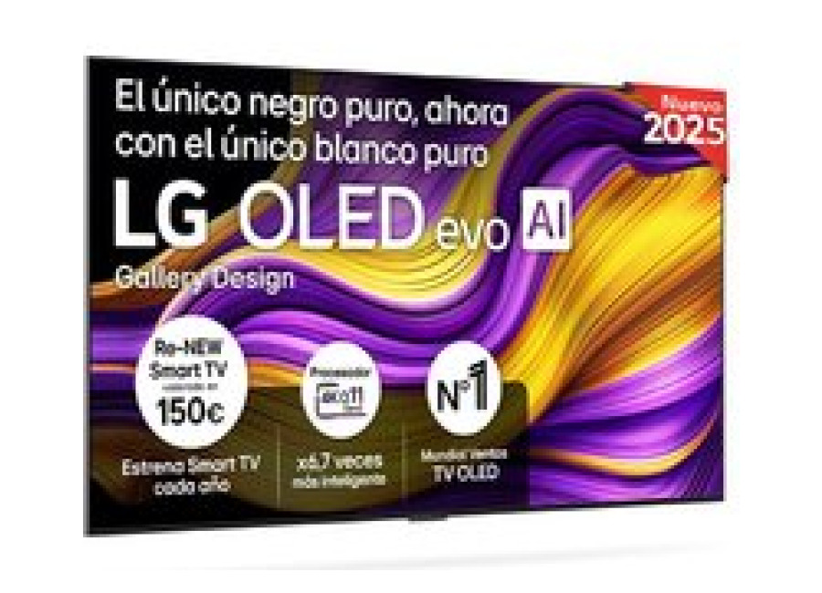 Smart TV LG OLED evo AI G5 65 pulgadas 4K 2025 – OLED65G55LW