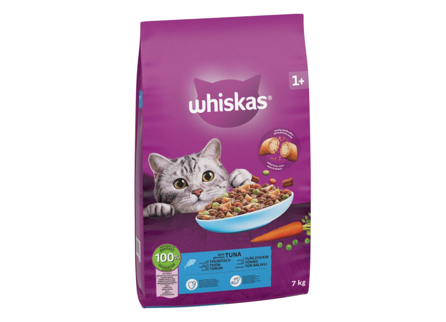 Whiskas 1+ años con atún – 7 kg