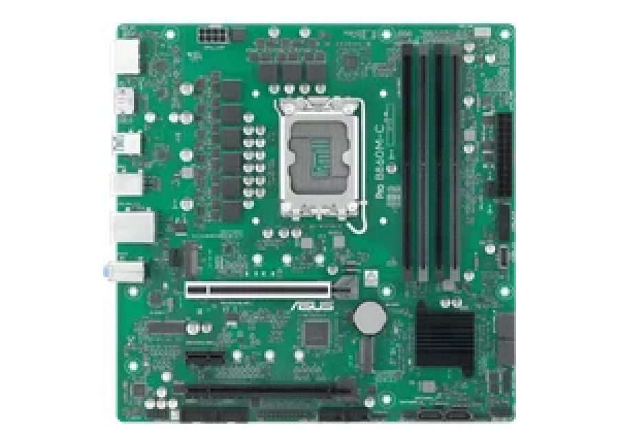 Placa base ASUS Pro B860M-C CSM B860 LGA 1851 DDR5 Micro-ATX Verde