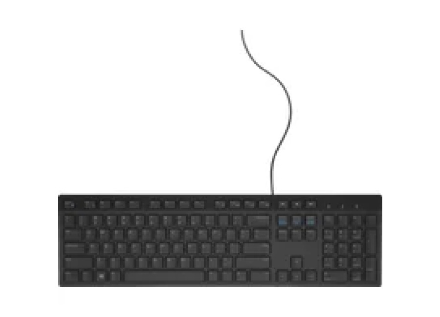 Teclado Dell KB216 QuietKey Teclas Silenciosas QWERTY