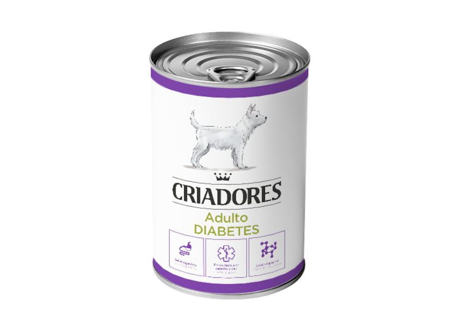 24 latas x 400 g Criadores Dietetic Adulto Diabetes lata para perros ¡Pack ahorro!