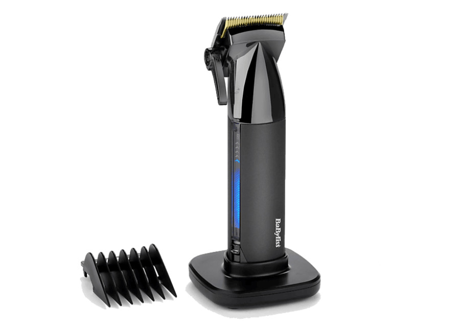 Cortapelos – Babyliss E991E Super-X Metal Series, Inalámbrico, Bateria Iones de litio, Cuchillas titanio, Black Edition