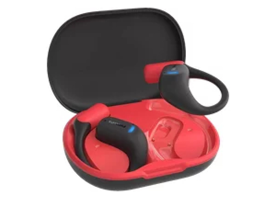 Philips TAA6709BK 6000 Series Open-Ear Rojo TWS Bluetooth 5.3 28h IP55 Multipunto Auriculares inalámbricos