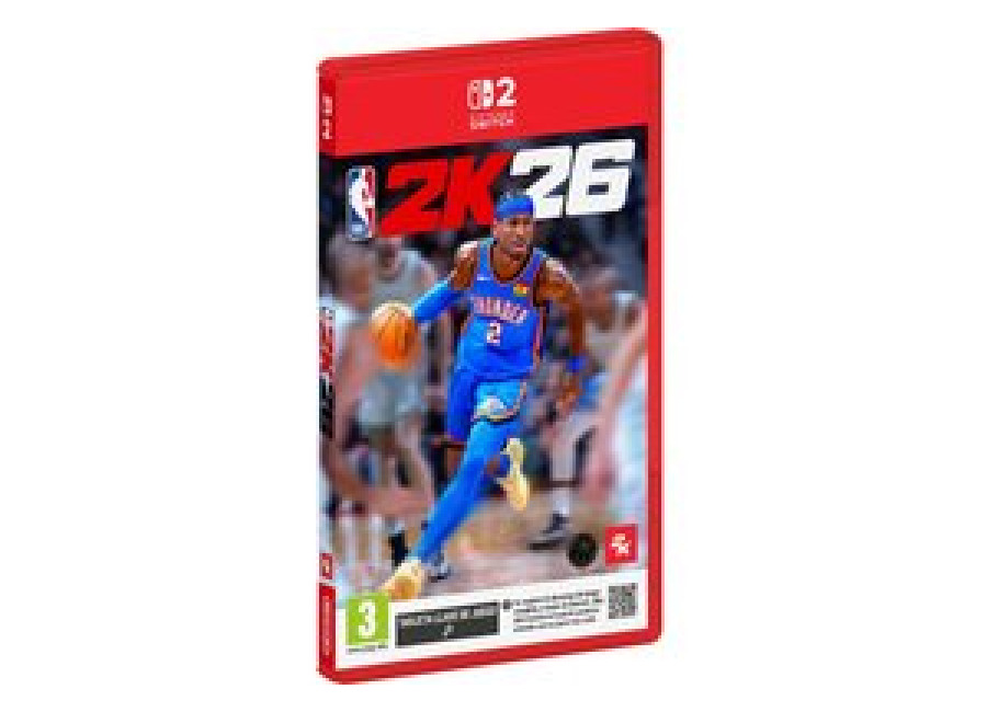 NBA 2K26 SWITCH2 TARJETA LLAVE DE JUEGO PARA NINTENDO SWITCH 2 VERSIÓN ESPAÑOLA GARANTÍA EUROPEA EUROPEAN WARRANTY