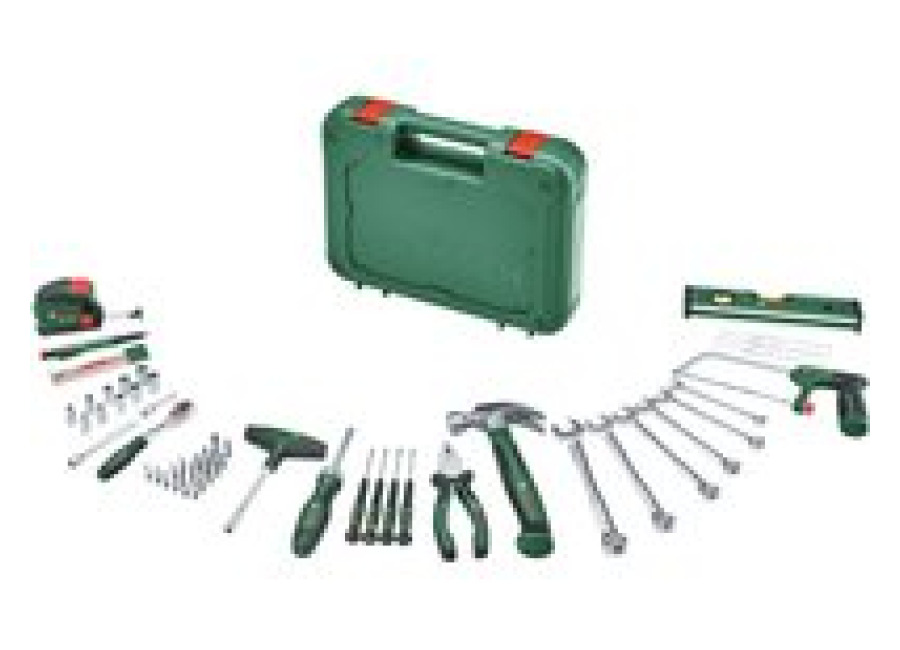BOSCH 1600A02ZB3 Set misxo de herramientas manuales con 64 piezas