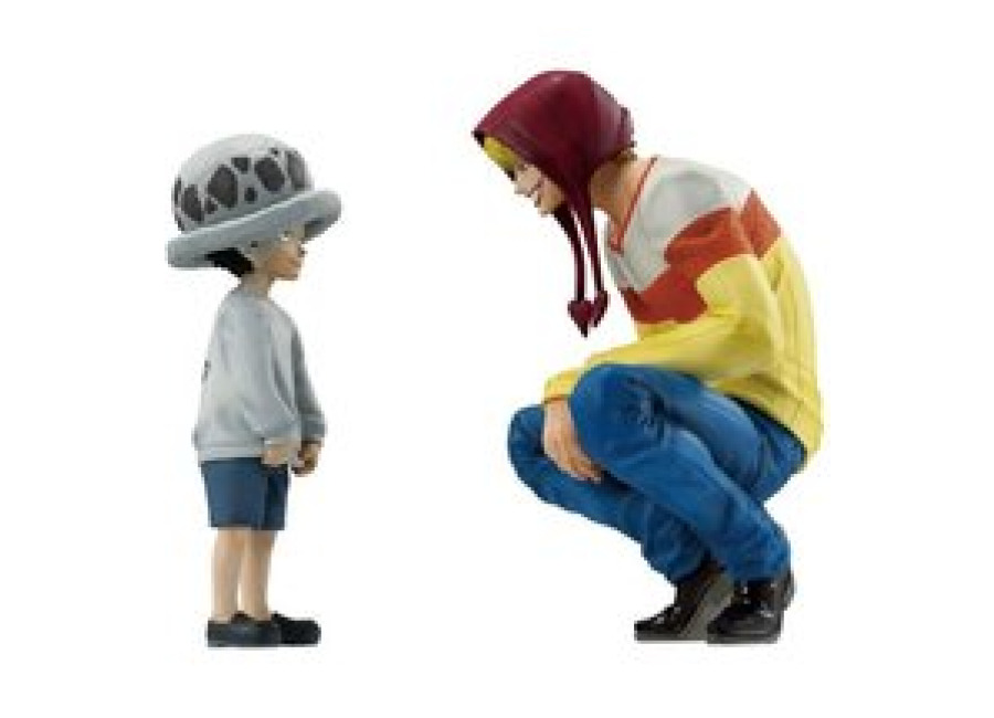 Figura One Piece Trafalgar Law & Corazon The Unbreakable Law Banpresto