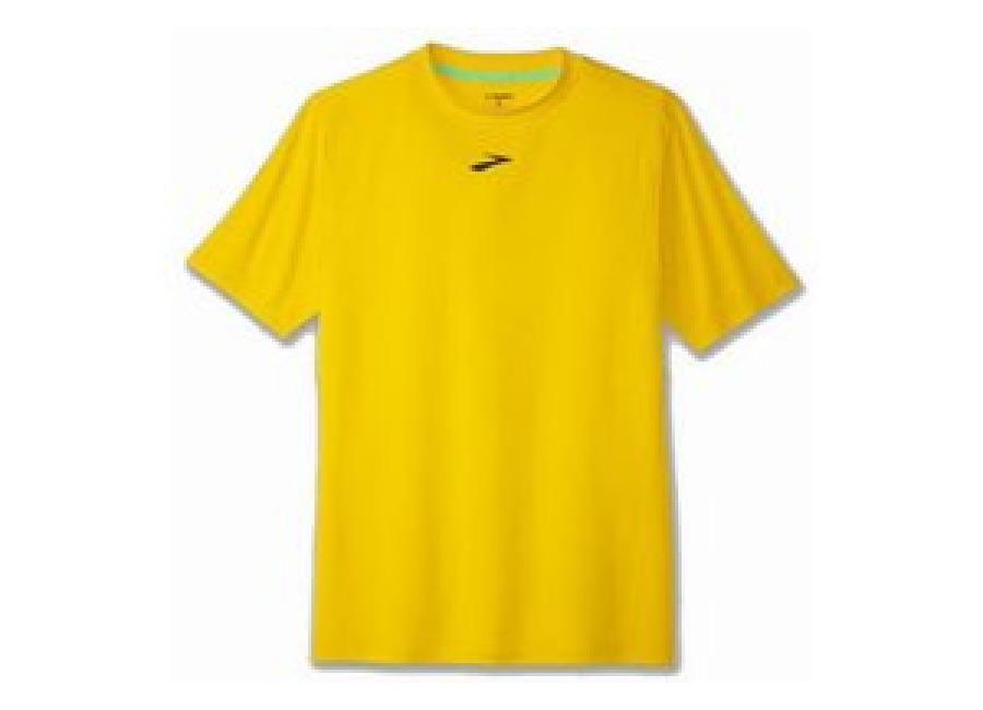 Camiseta de Running Brooks High Point Hombre Amarillo