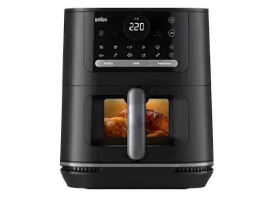 Freidora de aire Braun HF Multifry 5 HF5075IBK 6L 2000W 20 programas Ventana de visión
