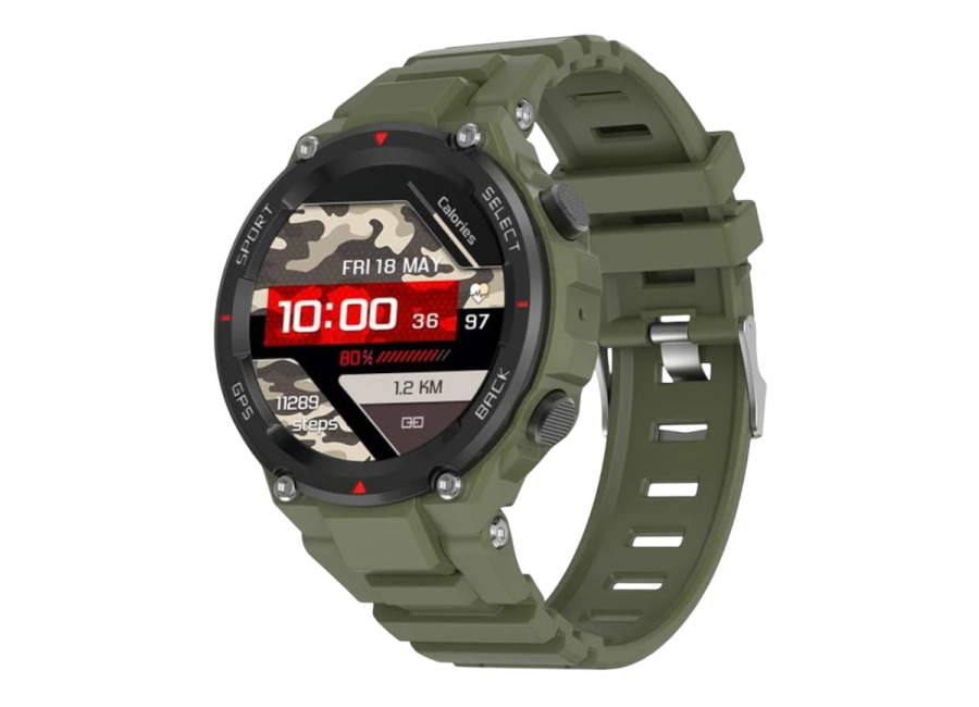 Reloj DTNO.1 DT NO.1 DT5 Verde 1,45 pulgadas AMOLED GPS 14 días +150 deportes IP68 Smartwatch