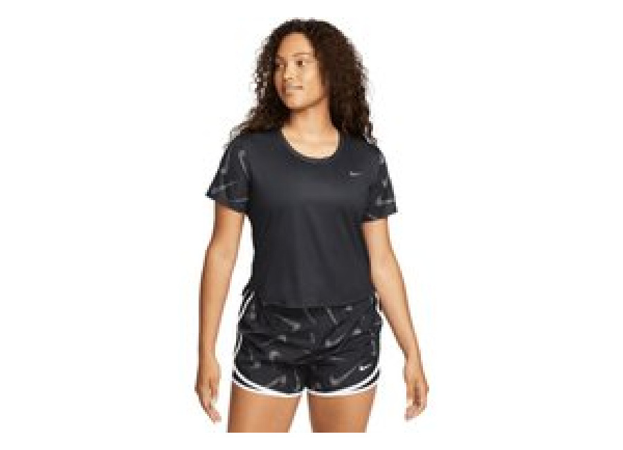 Camiseta de manga corta Nike Dri-Fit Swoosh – Camiseta de running y entrenamiento Nike para mujer