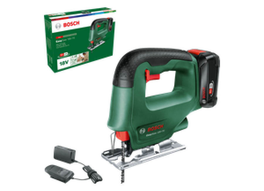 BOSCH 0603012002 Sierra de calar a batería EasySaw 18V-70 (Incluye batería y cargador)